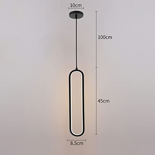 Luz colgante de tocador minimalista de hierro forjado y alta transmisión acrílica 15W 5