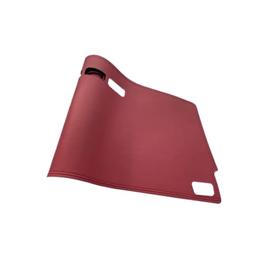 Tapis tableau de bord dash mat cover PU cuir anti-slip marron pour voiture LHD
