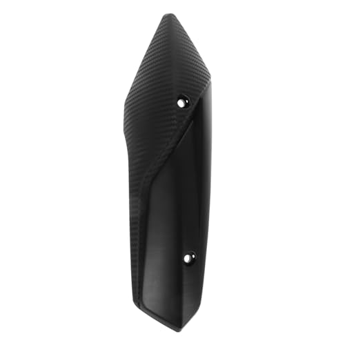 Protector térmico para escape de motocicleta SECFOU accesorio negro de protección calor y ABS 6