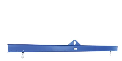 Vestil SBM-60-12 Steel Economy Spreader Beam 144 in Length 6,000 Lb. Capacity Blue