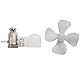 Miniatur-Windturbinen-Generator mit LED-Licht für Lehr- und Lernaktivitäten