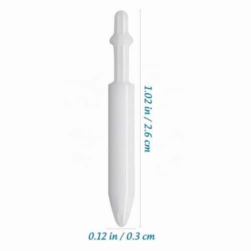 Operitacx 100 Pièces Mine Feutre Acrylique 0.7mm Pointes de Remplacement pour Marqueurs de Peinture Accessoires Nylon pour Stylo Acrylique Et Outils de Dessin – vue 2