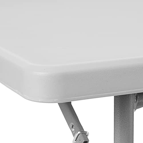 Office Star BT36 Resin Sqaure Multipurpose Table With Collapsible Legs, Indoor Outdoor Use For Banquets, Picnics, And Parties, 36 Inch, Square thumb #5