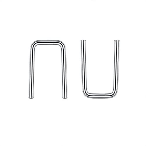 Boucles d'oreilles femme argent 999 sterling studs géométriques