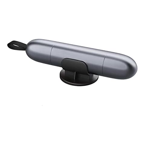 Ainior Car Safety Hammer Escape Tool, 2 in 1 Window Glass Breaker and Seatbelt Cutter, Portable Tungsten Steel Spike Emergency Car Rescue Tools (Gray) Cover