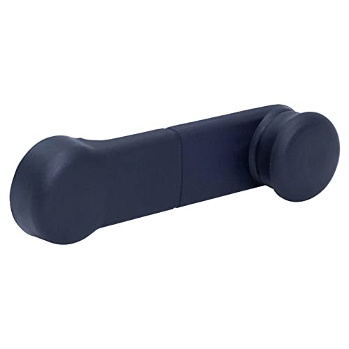 Image of TRQ Window Crank Handle Black Compatible with 96-07 Chrysler 95-10 Dodge 97-10 Jeep 95-01 Plymouth