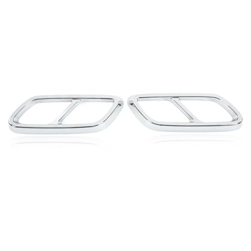 Tuyau d'échappement Benz Classe C W206 embout de protection blanc