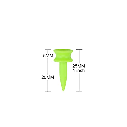 Zivisk-Camisetas-de-golf-de-plastico-de-25-mm-pequenas-camisetas-de-golf-verdes-de-1-pulgada