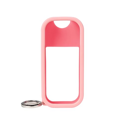 Touchland Body Mist Silicone Case with Keyring 2 FL OZ - Blush Coral