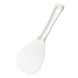 IMIKEYA Espátula de Arroz Antiadherente para Cocina Cucharón Vertical con Mango para Servir Arroz y Ensaladas para Alimentos Calientes de Almacenar y Colgar