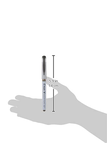 Pilot V-Razor Point Noir stylo feutre à pointe fine baguée métal - 3