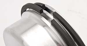 Hughes Performance HP7480B Dual 4340 Steel Ring Servo