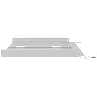 Faltbare Rollstuhlrampe aus Aluminium, 62 x 73 cm, 270 kg belastbar, Mobile Auffahrrampe für Rollstühle und Mobilitätshilfen, Silber – Ansicht 7