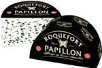 Papillon Roquefort Black Label A.O.C Blue Cheese (1 Pound Piece)