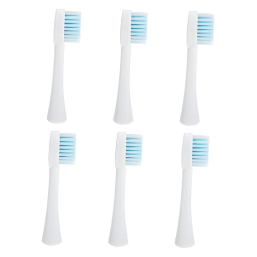 Beaupretty 6 piezas Cabezales de Repuesto para Cepillo Eléctrico X Q Q X- Cabezal Suave y Resistente Compatible con Cepillos de Dientes Eléctricos Material Duradero y Resistente al Agua