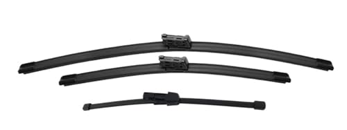 Balai d'essuie-glace anti-trace pour VW Caddy brosses de pare-brise avant et arrière
