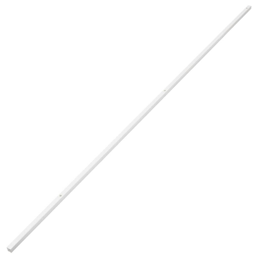 Tubos de instalación de PVC 30 x 20 mm, 10 m, 10 unidades, gestión de cables, canaleta de cables, caja de cables para oficina, pared, suelo para gestión de cables y escondite de cables