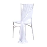 Utiliza tela de tela perlada, las cortinas para respaldo de silla combinan durabilidad con suavidad, ofreciendo resistencia a las arrugas sin esfuerzo y fácil mientras mantienen un atractivo visual lujoso durante todo el evento.