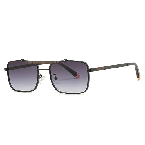 Lunettes de soleil Hommes Femmes style double bridge pour exprimer votre élégance