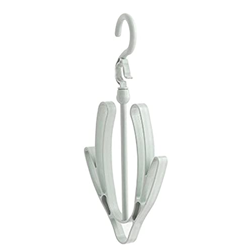 Knfut Shoe Slots, Dry Shoe Rack Organizer Hanger Balcony Drying Rack Shoes Shoes Hanger Drying Racks Windproof Shoes Drying Hanger Stand For (Color : Blue) #TOP1