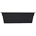 Bloem DCBT18-00 Dura Cotta Plant Window Box, 18-Inch, Black