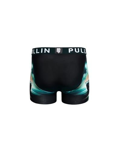 Calzoncillos boxeador Master Beast verde L marca PULLIN ropa interior 3