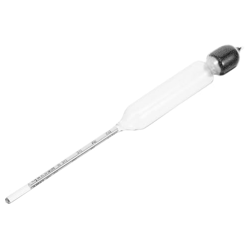 MOLUCKFU Glass Lactometer Hydrometer for Milk Specific Professional Kitchen Tool