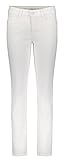 5401-90-0355L MAC Jeans Damen Dream Straight Jeans, Weiß (White Denim D010), 46 / L32 (Herstellergröße: 46/32)
