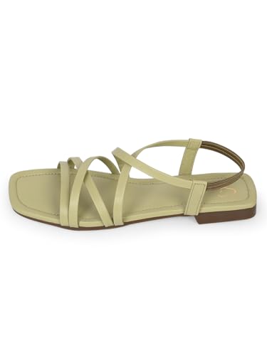 Image of Women Flats Sandals | Stylish Embroidered Slip-On Flats for Women | Comfortable Lightweight Sandals | Ethnic & Casual Footwear for Ladies SL1043