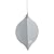 Woodstock Chimes Heroic Windbell Wind Chime for Outside 40" Large Grey,Deep Tone Sound, Outdoor Decor for Patio, Porch, Garden HWLY