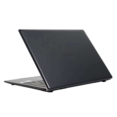 Case compatibile con Huawei MateBook 14 U5 U7, cover rigida in plastica glassata Custodia per Huawei MateBook 14 14.2' 2024 (Nero)