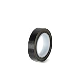 R-PACK 32ft PTFE Teflon Heat Resistant Tape - Industrial Grade for Bag Sealing Machines, Protective Barrier for Heating Elements, Suitable for Impulse Heat Sealers （Black, W: 13mm
