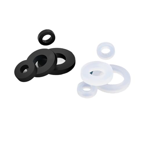 H3mm�t���b�g�K�X�P�b�gM2-M42�j�g�����V���R���t�b�f�S���ϖ��Ր��Ռ��z���h���V�[�����O�K�X�P�b�g(Nitrile rubber,ID6XOD10-15PCS_3MM)