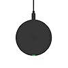 AT&T Professional Series 15W Wireless Charging Pad Black Premium USB-C Fast Charging Universal Device Compatibility Qi Certified Technology