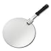 Pelle à pizza pliable de 30,5 cm en acier inoxydable - Pelle à pizza ronde - Pelle à pizza - Pelle à gâteau - Spatule pour la cuisson de pizza, du pain maison