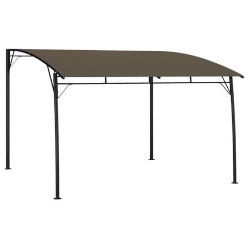 Cervaline Auvent Pare-Soleil de Jardin 3x3x2,55 m Taupe,Maison & Jardin,Pelouses & Jardins,Vie en extérieur,Structures extérieures,Auvents & abris,26.45 kg-312254