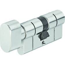 Abus KD6NZ30/K40 37511 Cylindre de porte à bouton 30 x 40 mm Nickelé