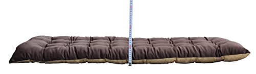 Coussin pour chaise à bascule en velours bleu pour détente jardin - 7