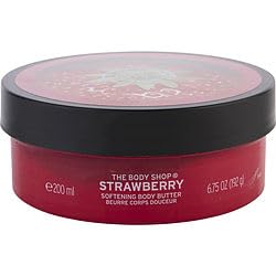The Body Shop , Mantequilla corporal de fresa (para piel seca) -6.8 fl oz6.7oz