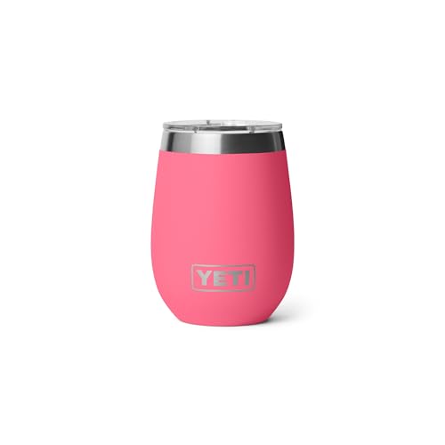 YETI Rambler 10 oz Wine Ceramic Lined Tumbler, Tropical Pink - image 1