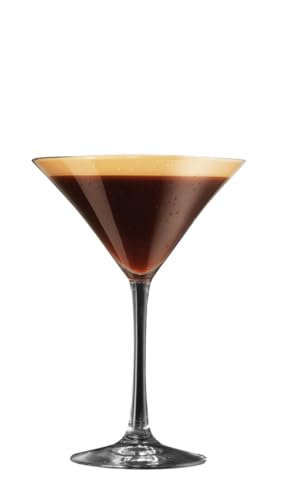 De Kuyper Espresso Martini Ready-To-Drink Getränke-Mix für 4 servierfertige Cocktails 14.5% Vol (1 x 0.5l