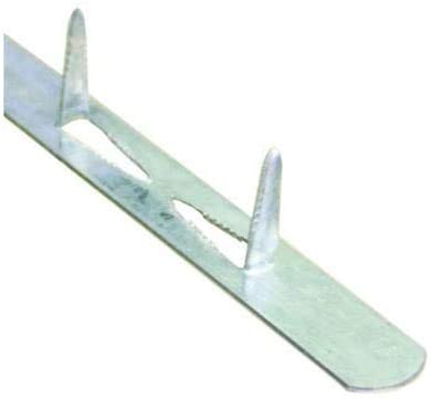 B.C. Upholstery Straight Rigid Metal Tacking Strips - 30"L - 12 Pieces