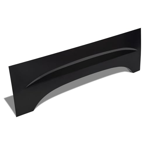 Chanwurmy ORQA86324-WARPURPF90CSGS9907 Wheel Arch Repair Panel Upper Rear Pair 2Pcs Steel Pls See The Pic For Gmc,For Chevy Reference-Size 12-1/4"-Height 37"-Width Black Textured Quarter Panel-Type thumb #7
