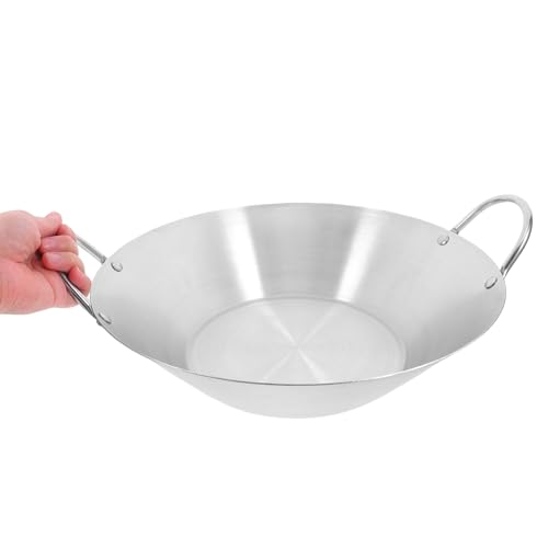 Wok de acero inoxidable STOBAZA con doble asa miniatura 4