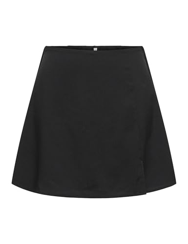 Only Onlnova Life Vis Chay Skort Solid pour Femme, Noir, XS