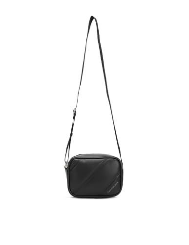 Sac camera Calvin Klein femme petit sac bandoulière matelassé noir