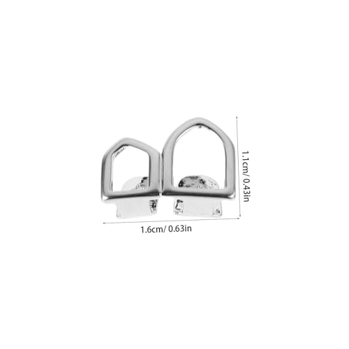 Hip Hop Teeth Grill 1 Par Metal Dental Joyería Copper miniatura 2