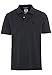 Produktbild camel active Herren Piqué Poloshirt aus Reiner Baumwolle Schwarz menswear-3XL