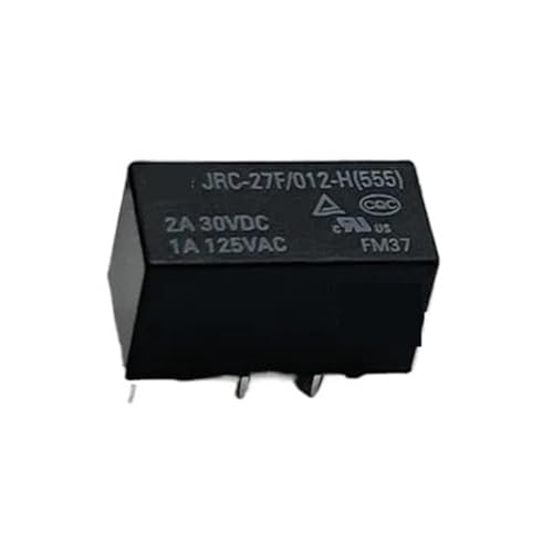 Relé JRC-27F-012-H de 12V CC de 8 pines para control de circuitos 2