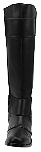 Mens Man Desire Fashion Stylish Motorcycle Riding Leather Tall Knee High Boots Color Black…2